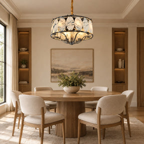 Vintage Lantern Luxury Stone Chandelier