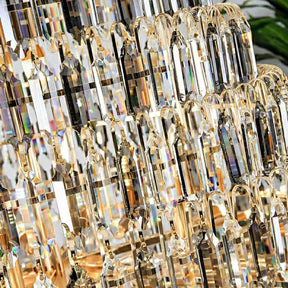 Staircase/Foyer Chandelier With High Clarity Crystals Luxury Ceiling Light