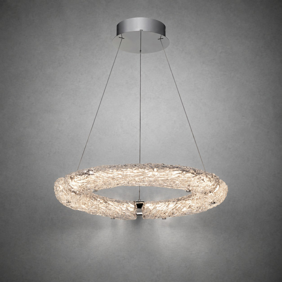Glitter Glamorous Modern Glass Chandelier