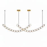 Gabriel Gold Crystal Chandelier