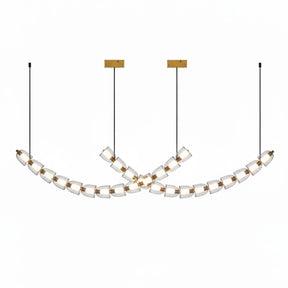 Gabriel Gold Crystal Chandelier