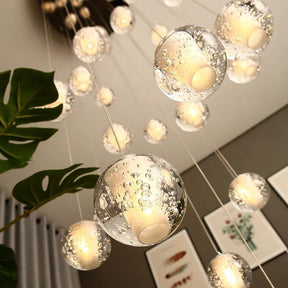 Adonis Suspension Water Drop Chandelier（ 43-Light customized） - Melin Lamps
