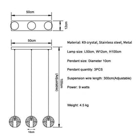 Adonis Suspension Water Drop Chandelier（ 43-Light customized） - Melin Lamps
