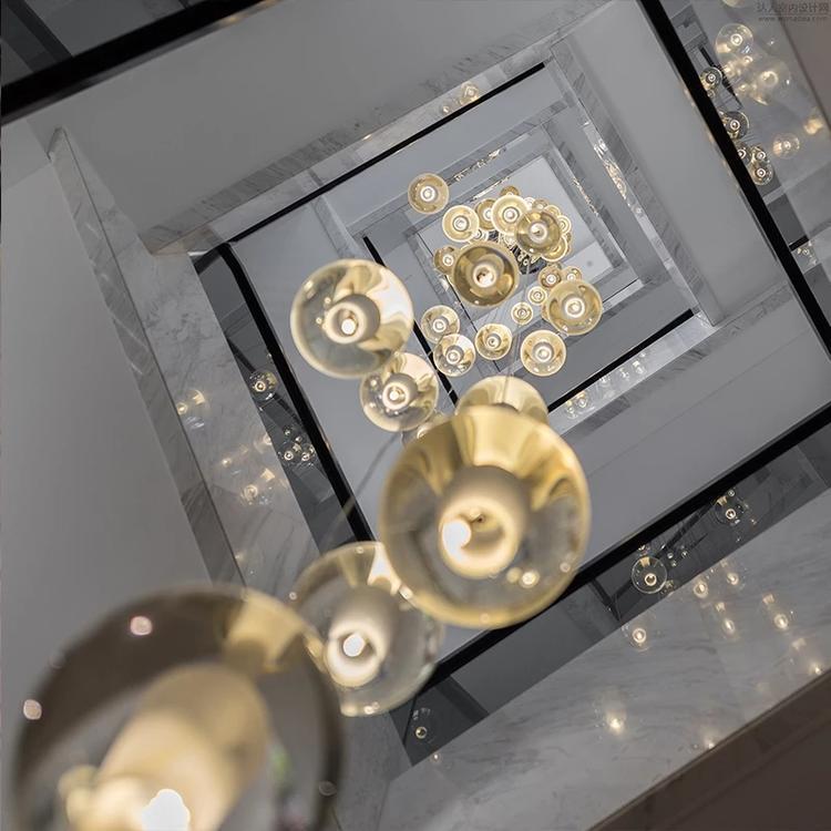 Adonis Suspension Water Drop Chandelier（ 43-Light customized） - Melin Lamps