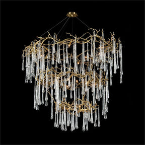 Vinvi Branch Crystal Twenty-Light Chandelier