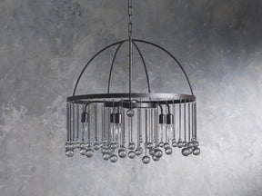 Aubrey Crystal Ball Round Chandelier 5 Light / 8 Light