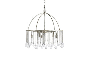 Aubrey Crystal Ball Round Chandelier 5 Light / 8 Light