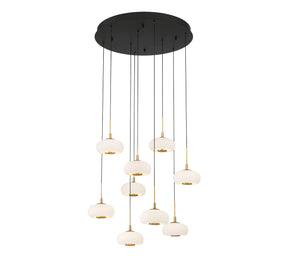 Adelly 9 Light Round LED Chanderlier