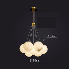Alabaster Multi-lights Ceiling Pendant chandeliers for dining room,chandeliers for stairways,chandeliers for foyer,chandeliers for bedrooms,chandeliers for kitchen,chandeliers for living room Rbrights   