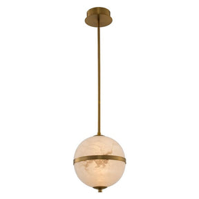 Rylee Alabaster Canterbury LED Mini Pendant Lamp