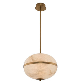 Rylee Alabaster Canterbury LED Mini Pendant Lamp