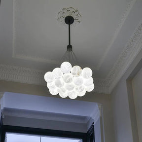 Alabaster Global Ceiling Pendant  thebelacan   