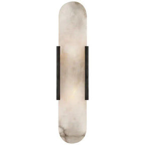 Alabaster Linear Wall Sconce 壁灯灯具 rbrights 20"H*4.25"W Black 