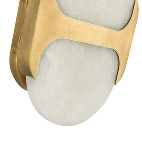 Alabaster Odin Small Wall Sconce