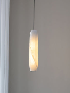 Wrenna Alabaster Flute Pendant Light