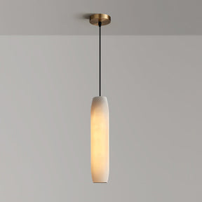 Wrenna Alabaster Flute Pendant Light