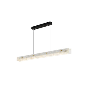 Kaelith Alabaster LED Modern Linear Pendant Light