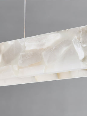 Kaelith Alabaster LED Modern Linear Pendant Light