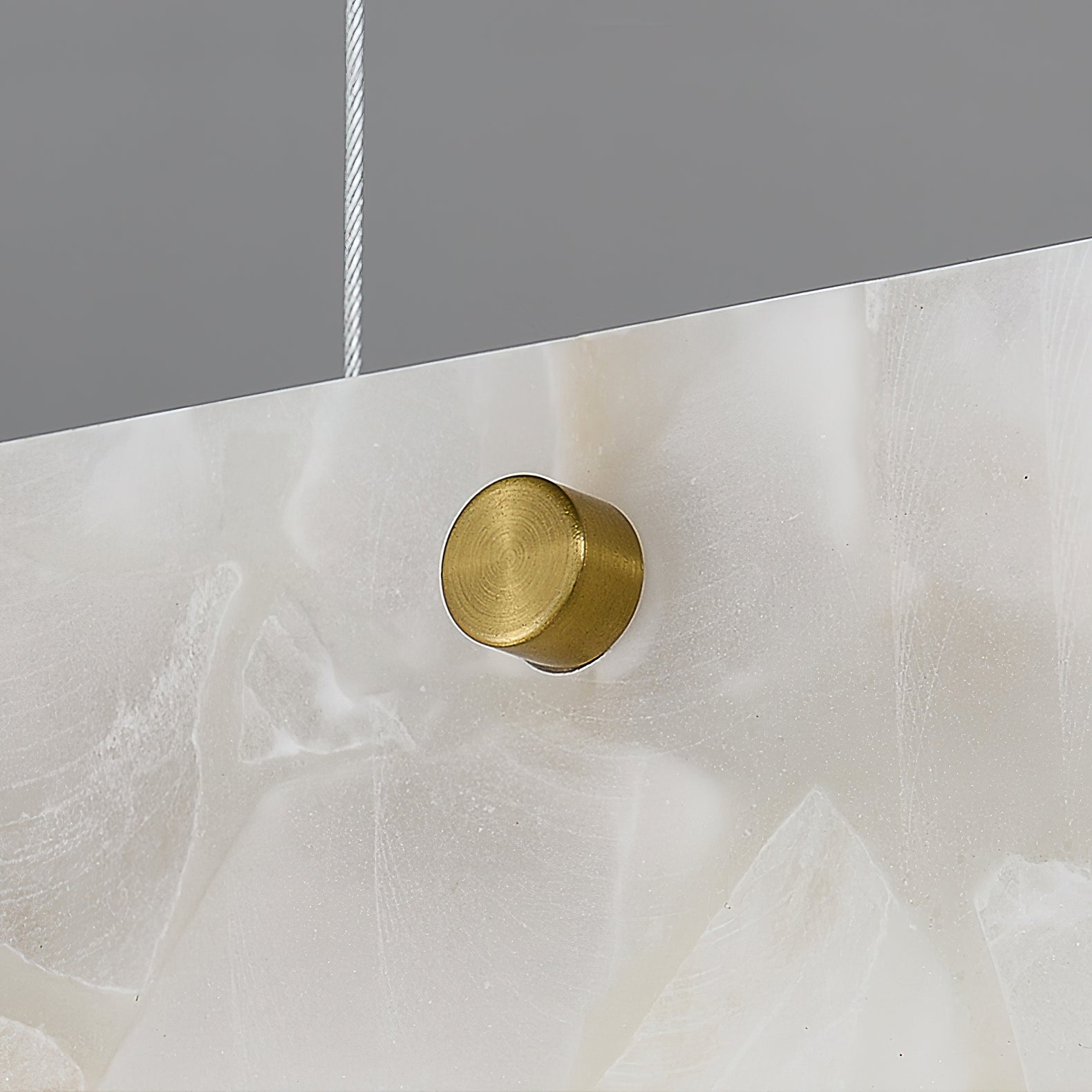 Kaelith Alabaster LED Modern Linear Pendant Light