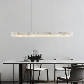 Kaelith Alabaster LED Modern Linear Pendant Light