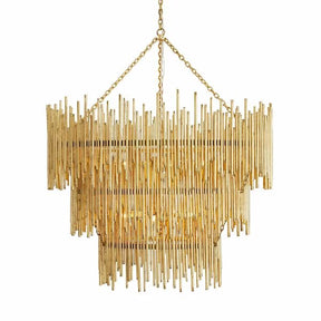 Abigail Luxury 3- Tier Metal Round Chandelier