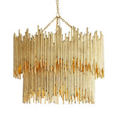 Abigail 2-Tier Crystal Chandelier For Dining Room