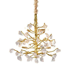 Amos Glass Branch Chandelier - Merlin Lamps