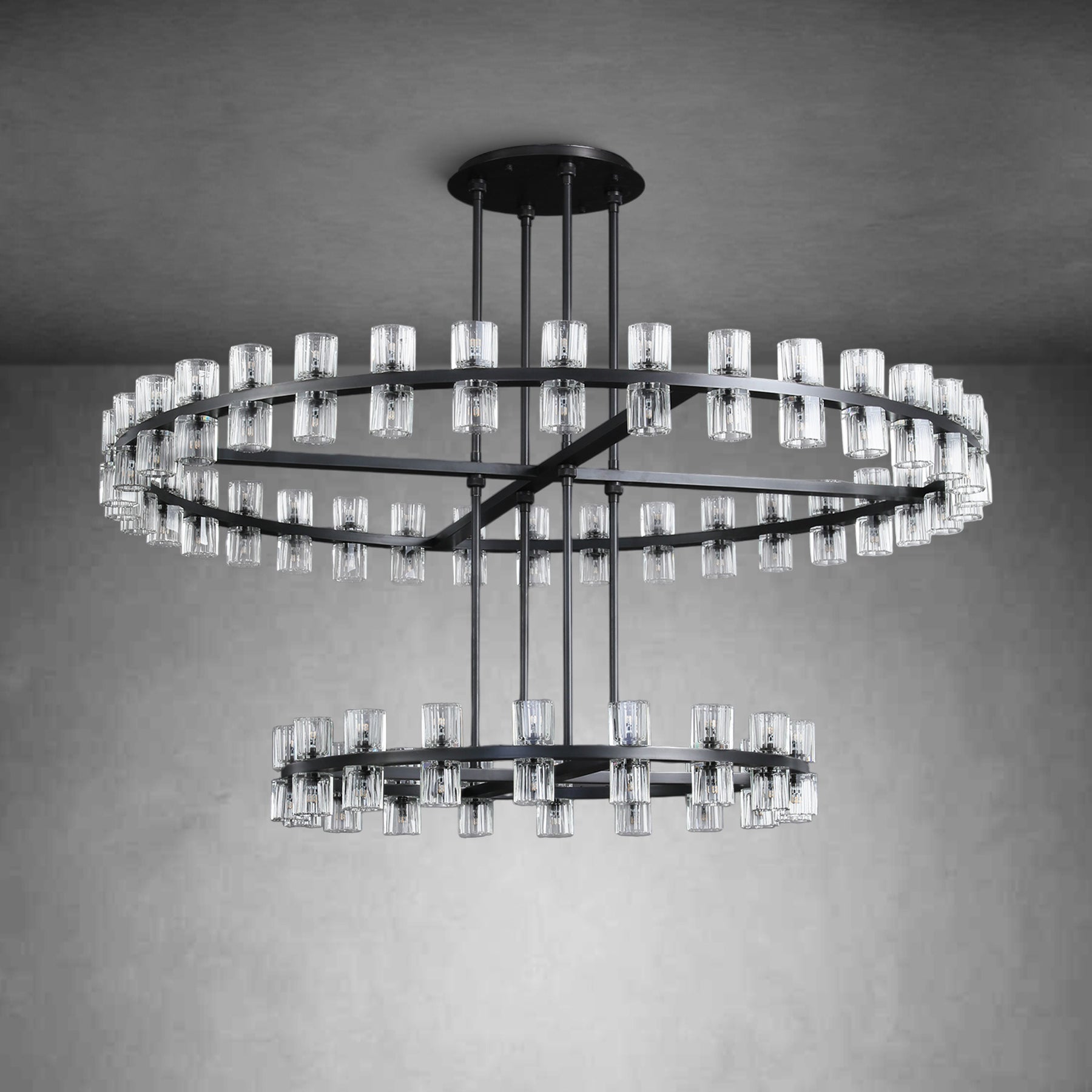 Reger High-End 2-Tier Chandelier For Living Room Dinig Room
