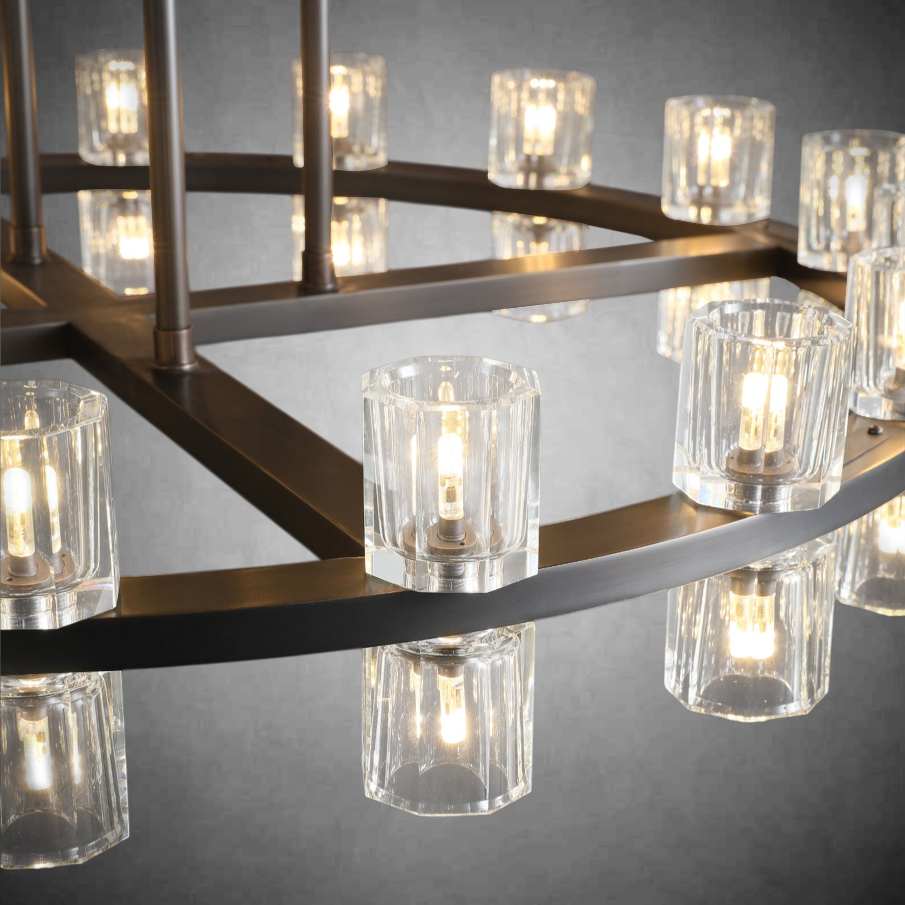 Reger High-End 2-Tier Chandelier For Living Room Dinig Room