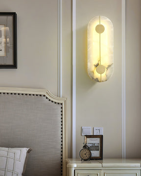 Thorne Alabaster Modern Wall Lamp