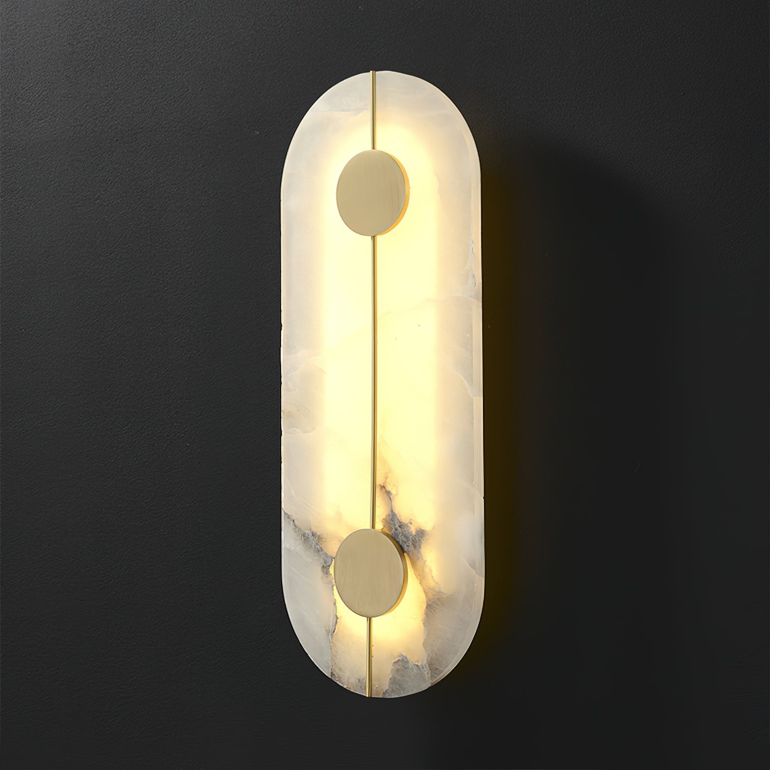 Thorne Alabaster Modern Wall Lamp