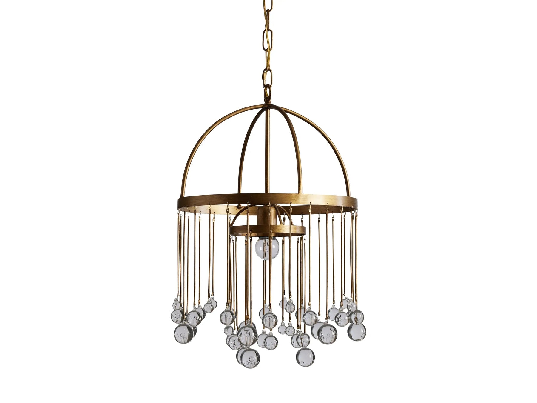 Aubrey Modern Crystal Ball Pendant Lamp