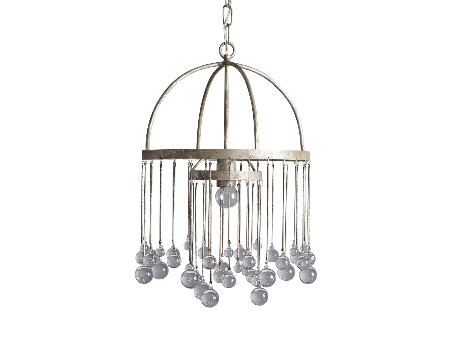 Aubrey Modern Crystal Ball Pendant Lamp