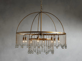 Aubrey Crystal Ball Round Chandelier 5 Light / 8 Light