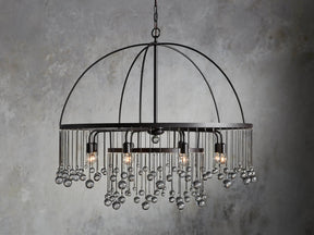 Aubrey Crystal Ball Round Chandelier 5 Light / 8 Light