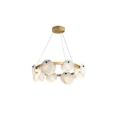 Faelan Alabaster Chandelier Lighting for Bedroom