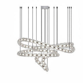 Gabriel Chrome Crystal Chandelier