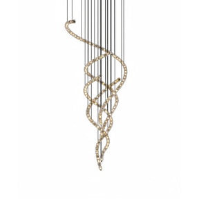 Gabriel Gold Crystal Chandelier