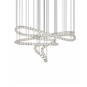 Gabriel Chrome Crystal Chandelier