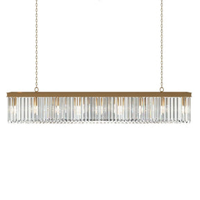 Leyland Dining Table Rectangular Chandelier