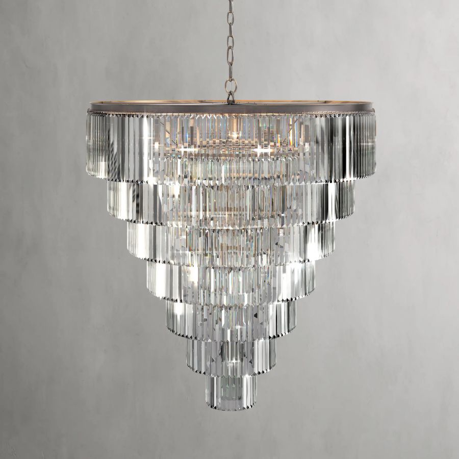 Leyland Tiered Round Chandelier