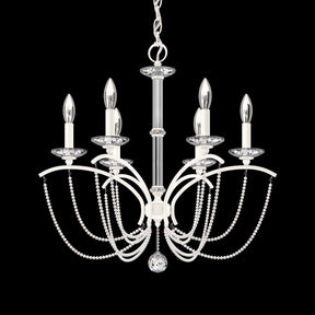 Priscilla Crystal Candlestick Chandelier 23"