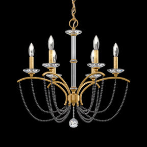 Priscilla Crystal Candlestick Chandelier 23"