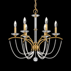 Priscilla Crystal Candlestick Chandelier 23"