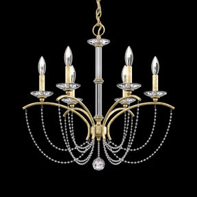Priscilla Crystal Candlestick Chandelier 23"