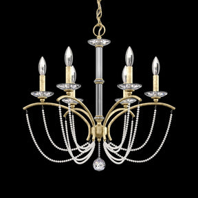 Priscilla Crystal Candlestick Chandelier 23"