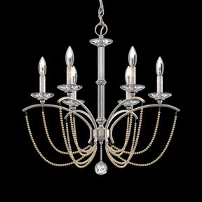 Priscilla Crystal Candlestick Chandelier 23"