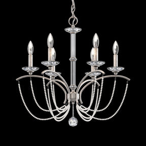 Priscilla Crystal Candlestick Chandelier 23"