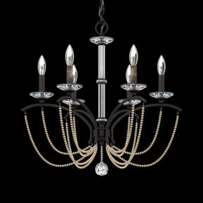 Priscilla Crystal Candlestick Chandelier 23"