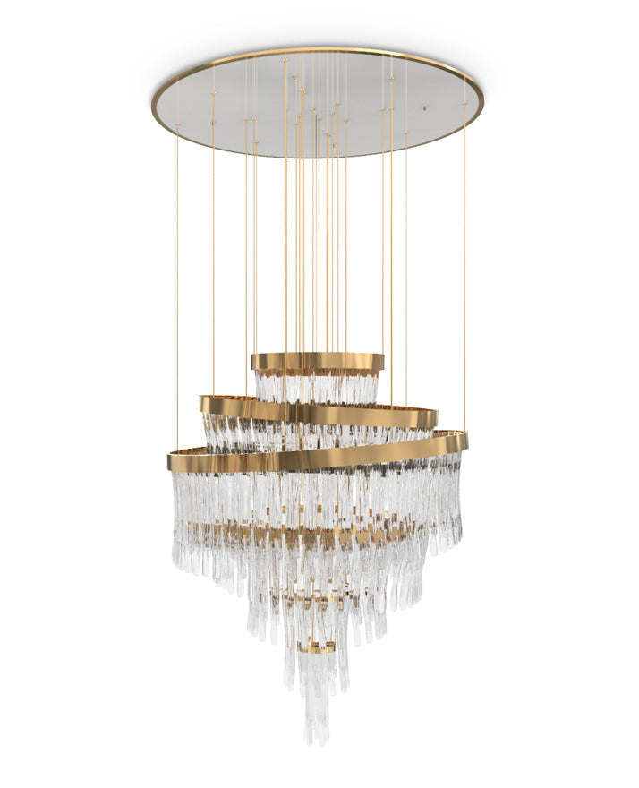 Rhiannon 50 Light Crystal Modern Chandelier